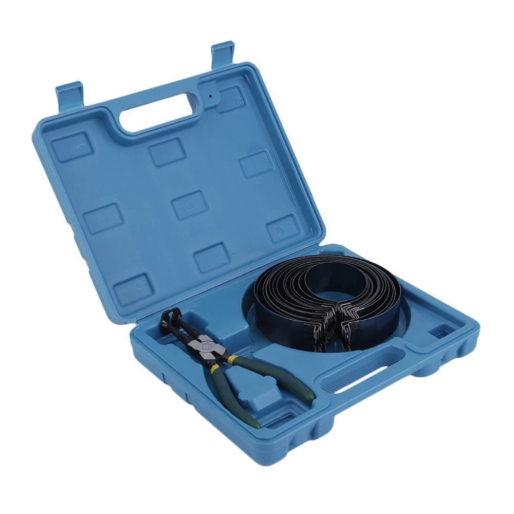 Set 14 piese compresor segmenti piston cu clesti TSX TOOL