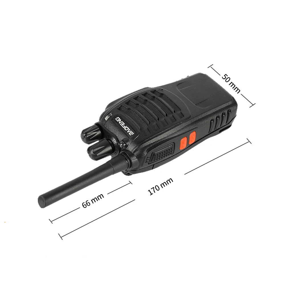 2 x Walkie Talkie Baofeng BF-88E PMR446 - Comunicare clară