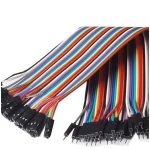 40 cabluri Dupont tata-mama 30cm pentru Arduino, breadboard și proiecte