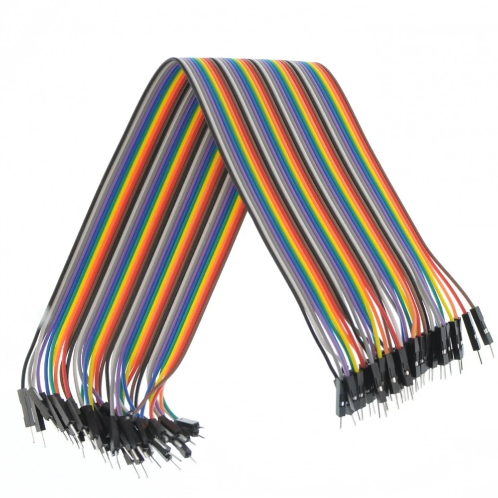 40 buc cablu Dupont tata-tata 30cm pentru Arduino breadboard
