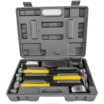 Set 7 piese tasuri și ciocane tinichigerie cu mâner din fibră