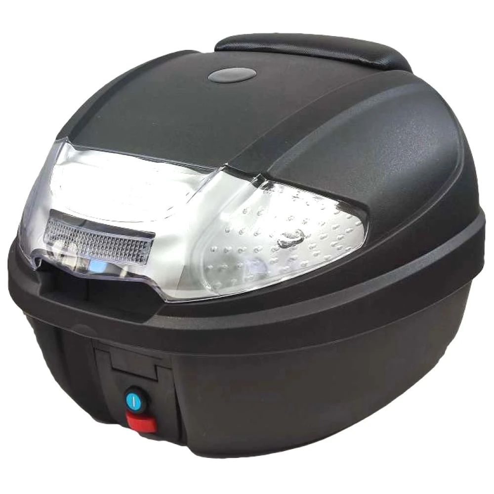 812 Top Case Universal Moto Scooter 30 L Suport Casca pentru 1 Casca