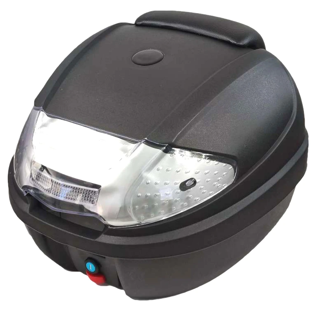 812 Top Case Universal Moto Scooter 30 L Suport Casca pentru 1 Casca