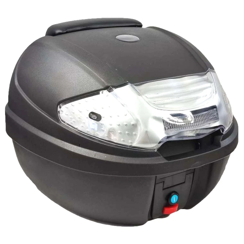 812 Top Case Universal Moto Scooter 30 L Suport Casca pentru 1 Casca