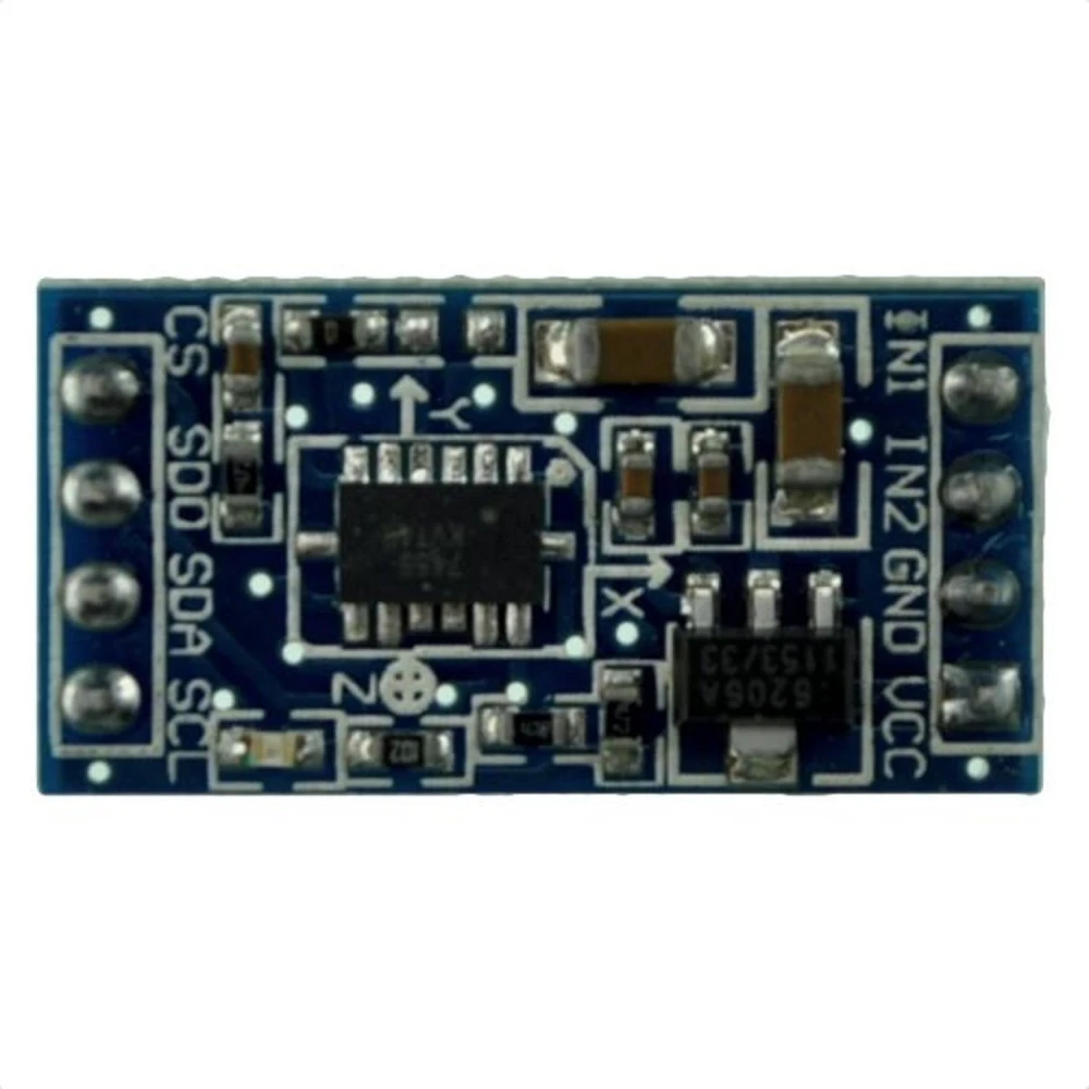 Accelerometru 3 axe MMA7455 compatibil cu Arduino pentru proiecte electronice