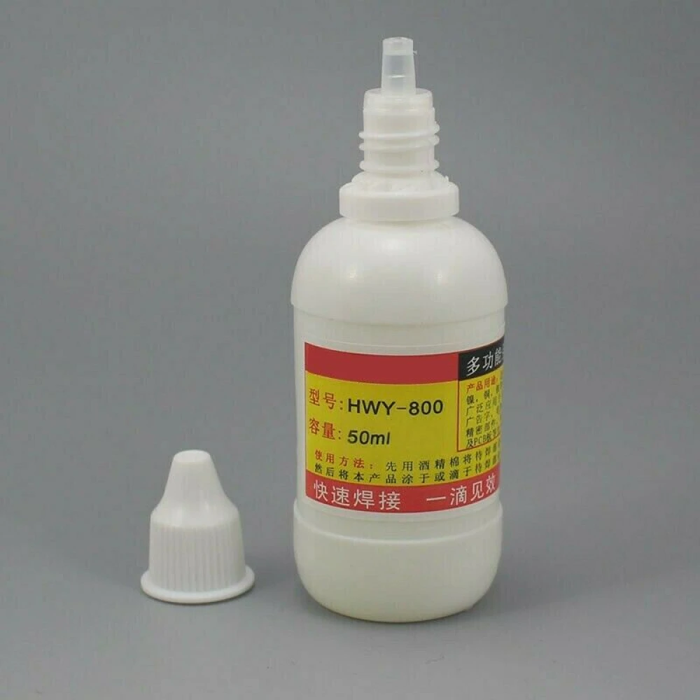 Acid pentru lipire zinc aluminiu 50ml HLY-800 pentru metale diverse