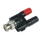 Adaptor BNC tată la 2 conectori mamă 4mm AD4246 Amass
