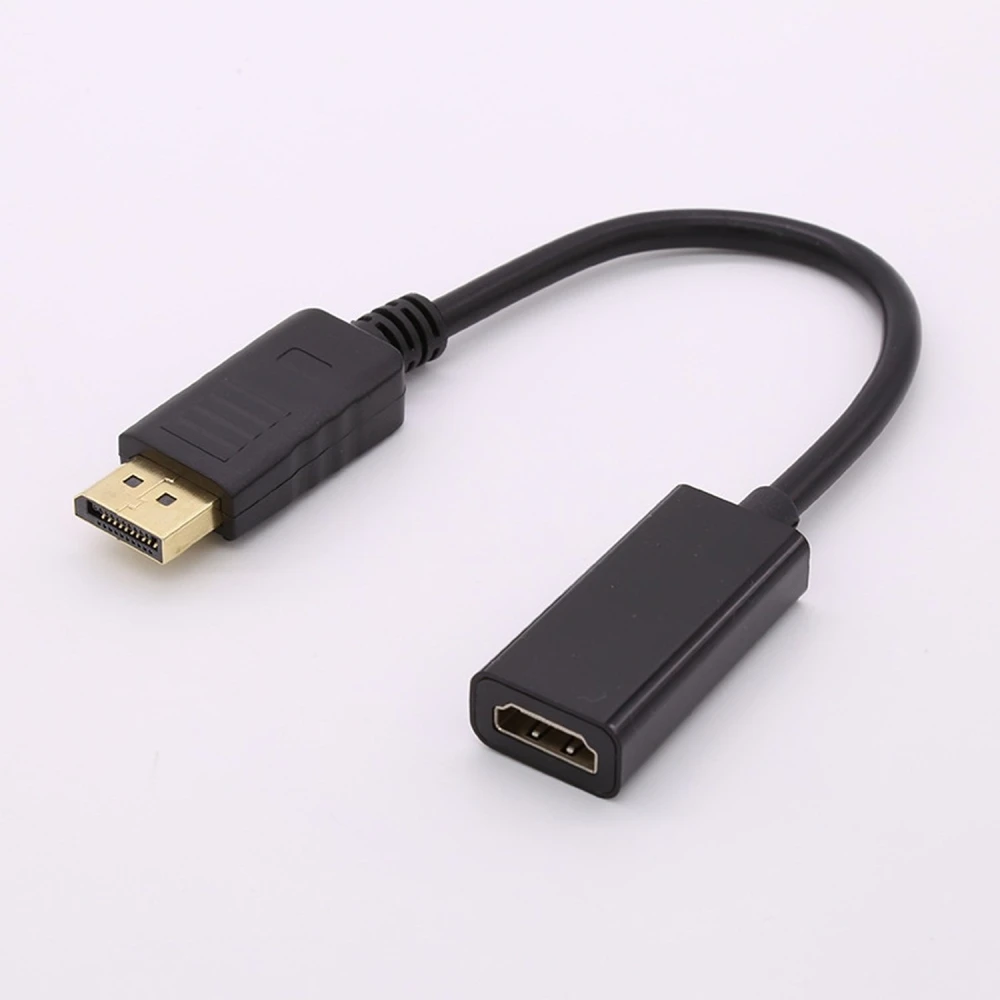 Adaptor DisplayPort tată la HDMI mamă pentru conexiune audio-video
