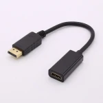 Adaptor DisplayPort tată la HDMI mamă pentru conexiune audio-video