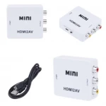 Adaptor HDMI la RCA - convertor de semnal HDMI la AV RCA NTSC/PAL Satkit