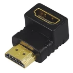 Adaptor HDMI tată la HDMI mamă unghi 90º pentru conexiuni compacte