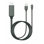 Adaptor Lightning la HDMI pentru iPhone - cablu HDTV Apple compatibil iOS