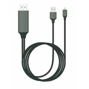 Adaptor Lightning la HDMI pentru iPhone - cablu HDTV Apple compatibil iOS