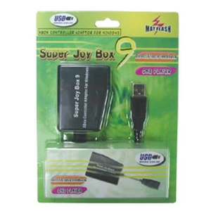Adaptor controller Xbox la PC (SUPER Joy Box 9) compatibil cu Windows 7 și 8