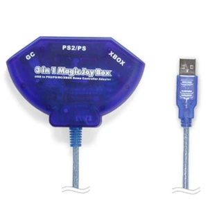 Adaptor controllere PS2 Xbox GameCube la PC USB 3in1 Magic Joy Box