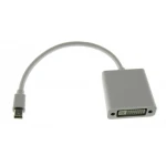 Adaptor Mini DisplayPort la DVI pentru conectarea Mac și PC la monitoare externe