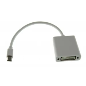 Adaptor Mini DisplayPort la DVI pentru conectarea Mac și PC la monitoare externe