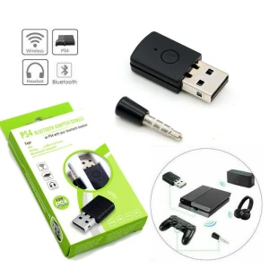 Adaptor USB Bluetooth PS4 pentru căști cu microfon wireless 4.0
