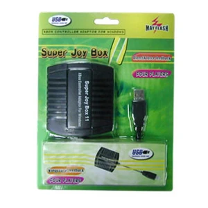 Adaptor Xbox la PC Super Joybox 11 compatibil cu Windows 98 până la 8