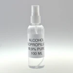 Alcool izopropilic 100 ml cu pulverizator pentru curățare și dezinfectare