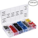 Cleste de sertizat cu terminale 0.25-10 mm² - kit de 1200 piese