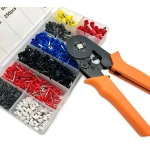 Cleste de sertizat cu terminale 0.25-10 mm² - kit de 1200 piese