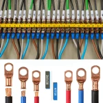 Cleste de sertizat 6-50mm² cu mânere antiderapante și rotație reglabilă