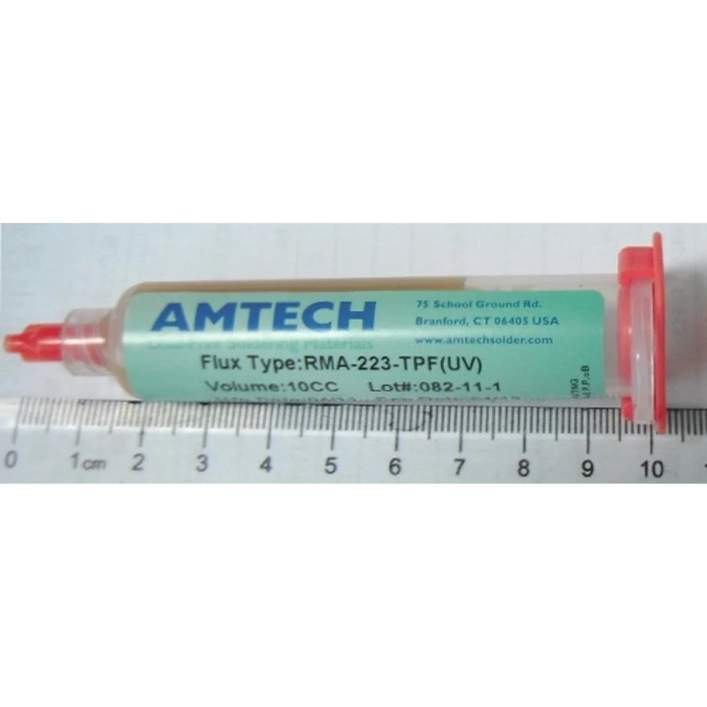 Amtech NC-559-ASM-TPF flux de lipit 10cc pentru lipire și reballing BGA