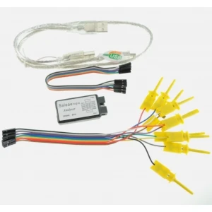 Analizor logic 24MHz 8 canale compatibil cu software-ul Saleae USB Logic