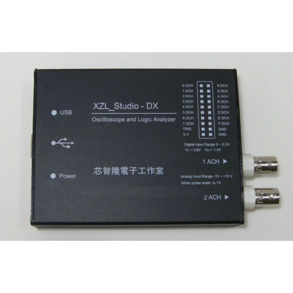 Analizor logic și osciloscop USB XZL Studio DX pentru Windows
