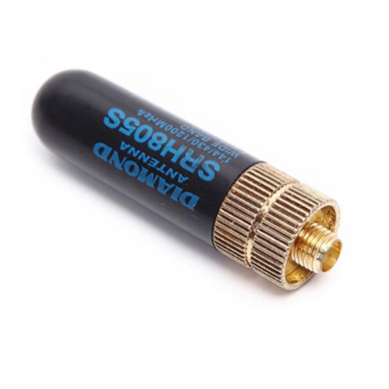Antena scurtă Baofeng UV5R Dual Band SRH-805S pentru radio și rază mai bună