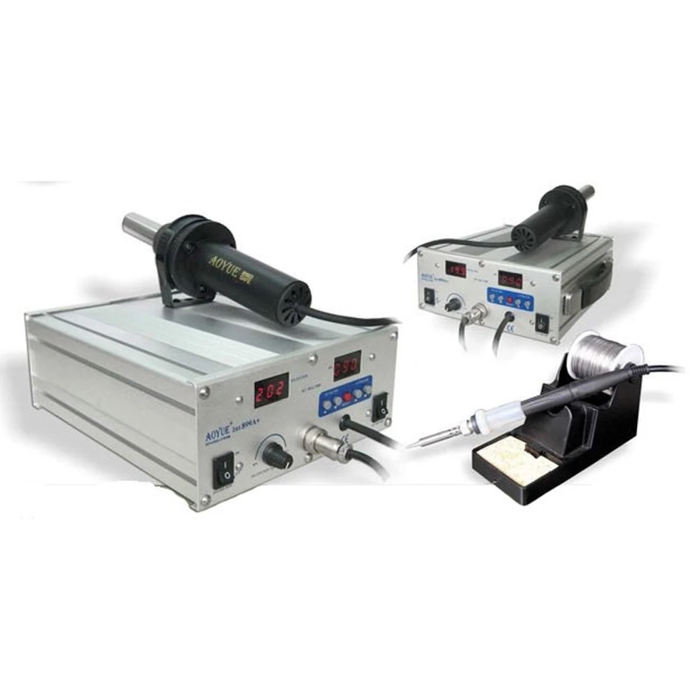Aoyue 899a+ stație de lipit SMD cu control digital și antistatic