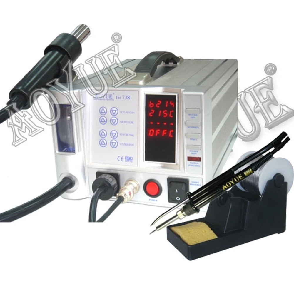 Aoyue INT738+ sistem profesional de reparatii cu letcon 60W