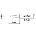 Aoyue T2,4d vârf de lipit de schimb pentru stații de lipit Aoyue
