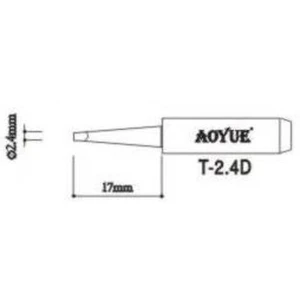 Aoyue T2,4d vârf de lipit de schimb pentru stații de lipit Aoyue