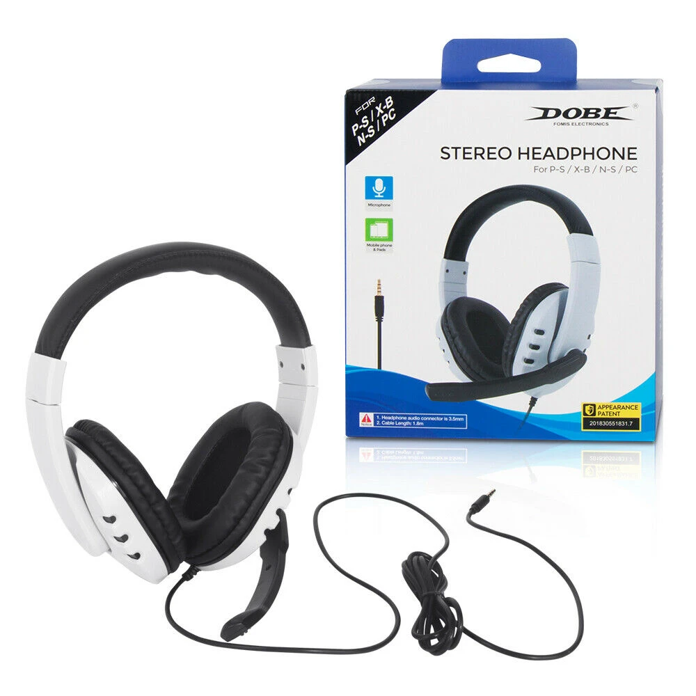 Auriculares Dobe TY-0820 con cable y conector de 3,5mm