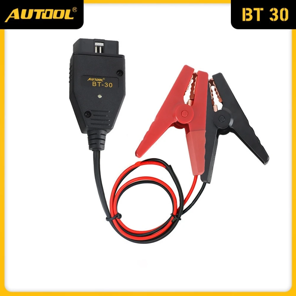 AUTOOL BT-30 cablu conector OBD2 pentru alimentarea bateriei auto