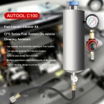 AUTOOL C100 curatare injectoare benzina cu adaptoare auto