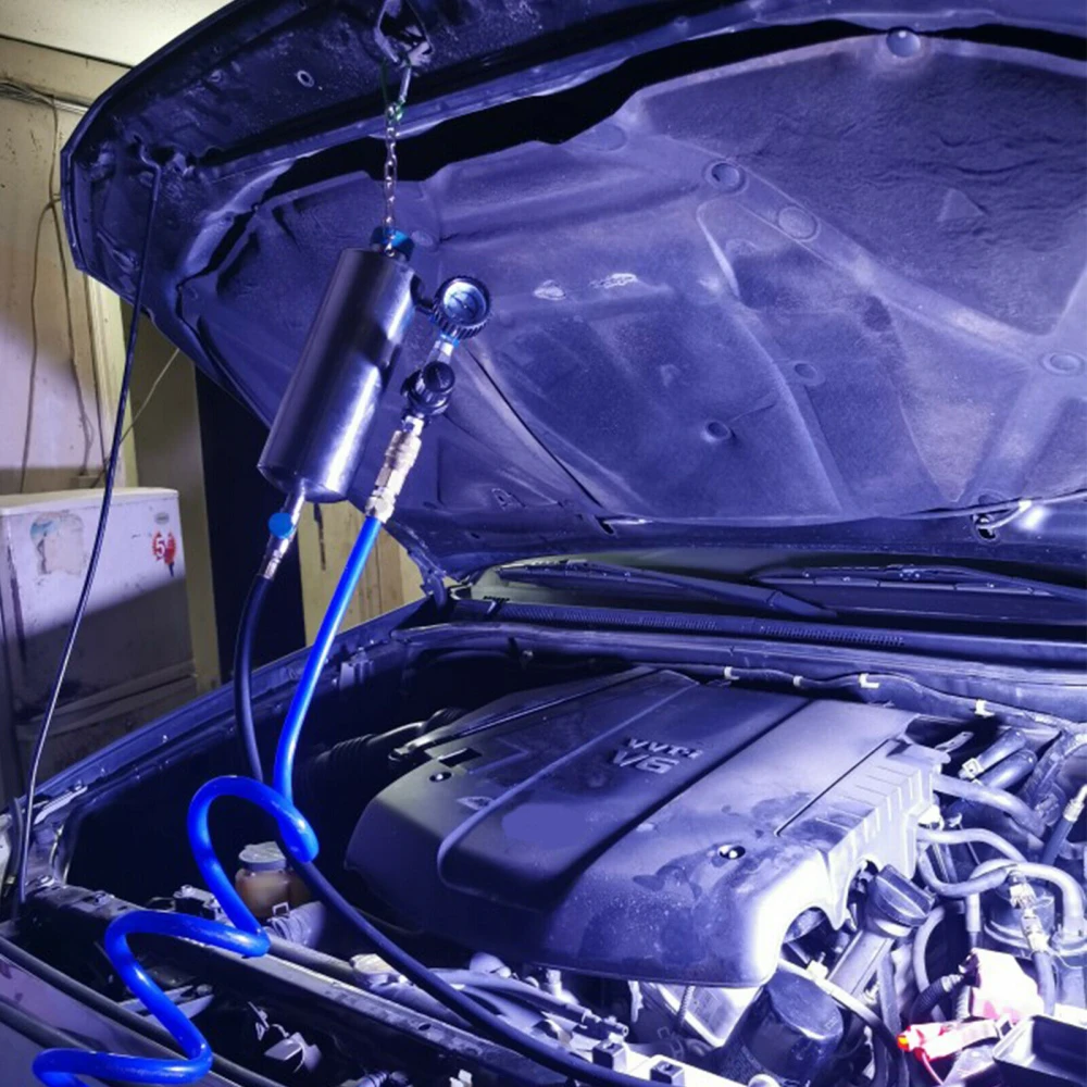 AUTOOL C100 curatare injectoare benzina cu adaptoare auto