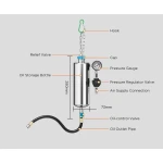 AUTOOL C100 curatare injectoare benzina cu adaptoare auto