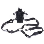 Funda Baofeng MSC-20E de nylon para walkie talkie con cierre seguro