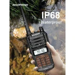 Baofeng UV9R Plus walkie-talkie de rază lungă cu 160 canale VHF/UHF
