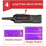 Baofeng UV9R Plus walkie-talkie de rază lungă cu 160 canale VHF/UHF