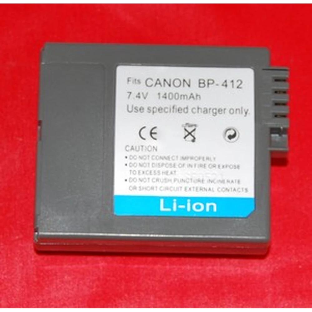 Acumulator compatibil Canon BP-412 pentru videocamere și camere digitale