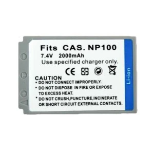 Baterie compatibilă Casio NP-100 pentru camere Casio Exilim EX-F1 și Pro EX-F1