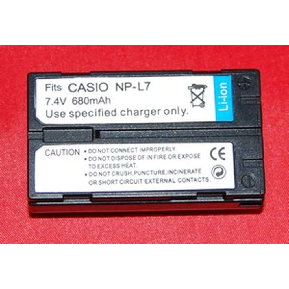 Acumulator compatibil Casio NP-L7 pentru camere digitale și camere video