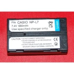 Acumulator compatibil Casio NP-L7 pentru camere digitale și camere video