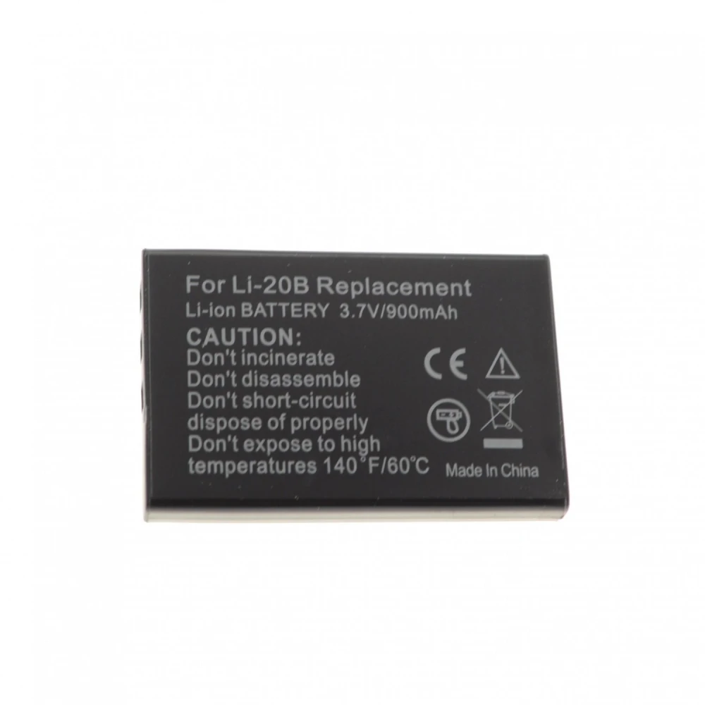 Baterie compatibilă LI-20B pentru camere digitale Panasonic, Olympus și altele