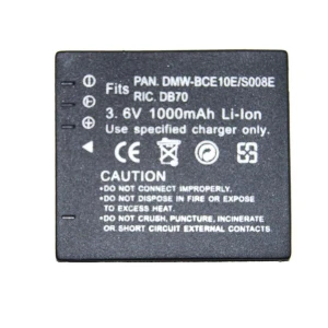 Acumulator compatibil Panasonic CGA-008E/BCE10E pentru camere digitale Panasonic