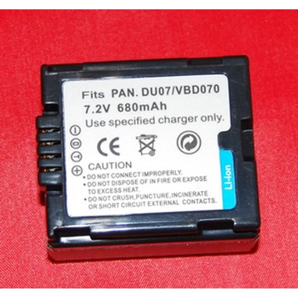 Baterie compatibilă Panasonic DU07 pentru camere digitale și camere video